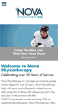Mobile Screenshot of novaphysio.ca